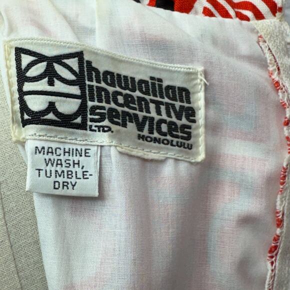 VTG McDonalds Uniform Men Hawaiian Camp Shirt & Woman Mumu Dress Employee Luau - Picture 12 of 15